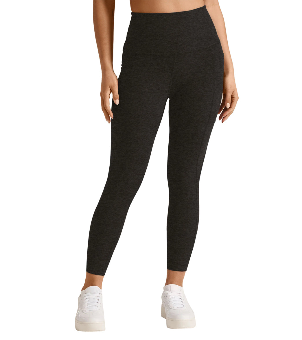 Only 38.80 usd for Beyond Yoga Spacedye Out Of Pocket High Waisted Capri  Legging Darkest Night Online at the Shop